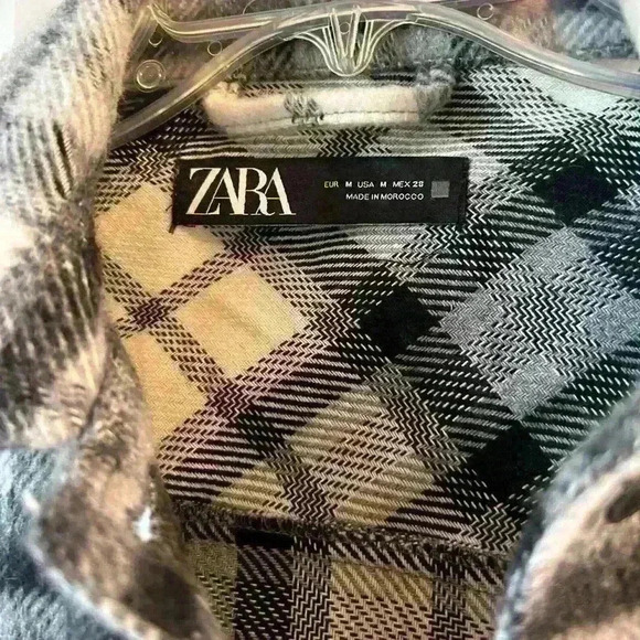 Zara oversized Wool blend shacket - Picture 5 of 13